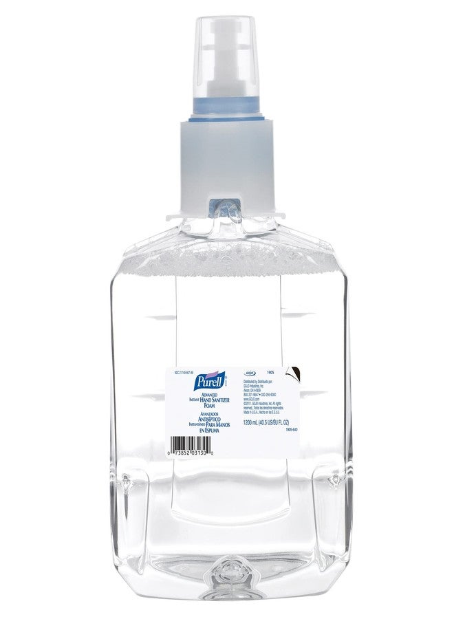 GOJO 1905-02 PURELL LTX-12 LTX Instant Foam Hand Sanitizer, Shape, (Pack of 2) - Image 1
